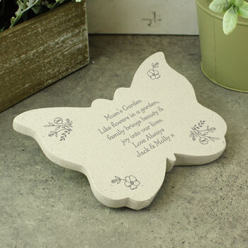 Personalised Floral Memorial Resin Butterfly, 5 of 8