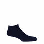Pin Stripe Navy And Classic Navy Men's Trainer Socks, thumbnail 4 of 9