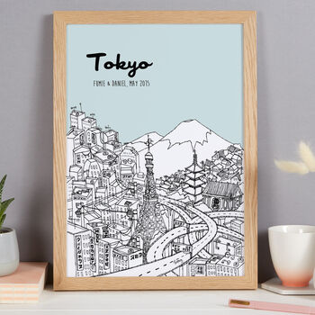 Personalised Tokyo Print, 7 of 10