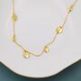 Dainty Disk Choker Necklace, thumbnail 3 of 11