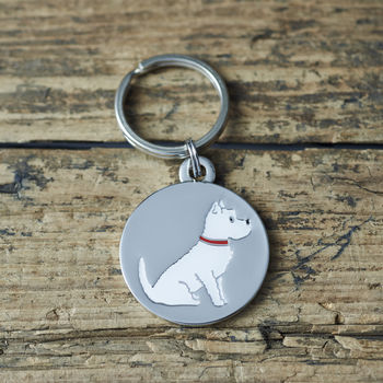 Westie Dog ID Name Tag, 2 of 5