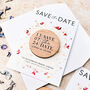 Save The Date Magnet Cards Summer Wedding Wildflower, thumbnail 10 of 10