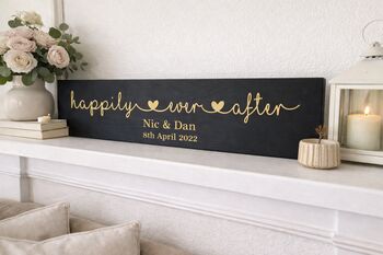 Happily Ever After Wedding Sign, 3 of 5