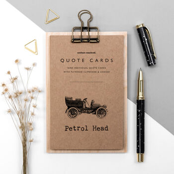 Car Lover Gift; Car Quote Cards, 3 of 8