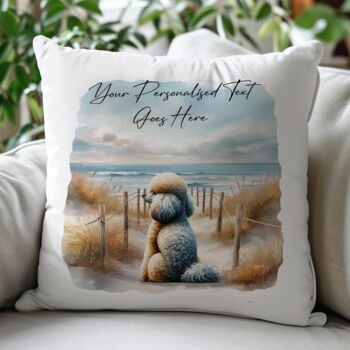 Personalised Poodle Dog Beach Walk Collection, 3 of 8