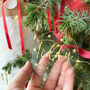 Personalised Nice List Christmas Tree Decoration, thumbnail 7 of 9
