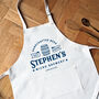 Personalised Brewery Apron Gift For Dad, thumbnail 3 of 3