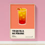 Tequila Sunrise Print, thumbnail 1 of 2