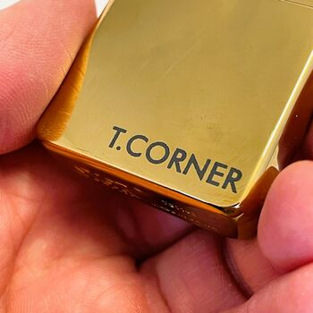 Personalised Gold Finish Lighter, 2 of 7