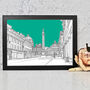 Grey's Monument Newcastle Architectural Art Print, thumbnail 3 of 10