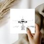 Airbus A320neo Aircraft Aviation Card, thumbnail 1 of 6