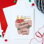 Pack Of Five Christmas Cheer Christmas Cards, thumbnail 2 of 6