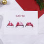 Santa Hat 'Thank You' Christmas Card, thumbnail 2 of 2