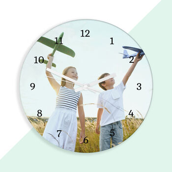 Personalised Picture Wall Clock, 2 of 3