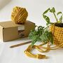 Digital Crochet Plant Pot Workshop And Craft Kit, thumbnail 4 of 11
