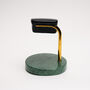 Verde Guatemala Marble Watch Stand Gold, thumbnail 4 of 8