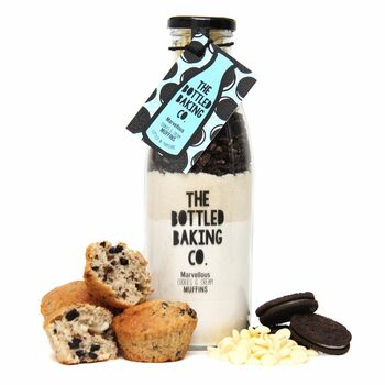 Marvellous Cookies And Creme Muffin Mix In A Bottle, 5 of 9
