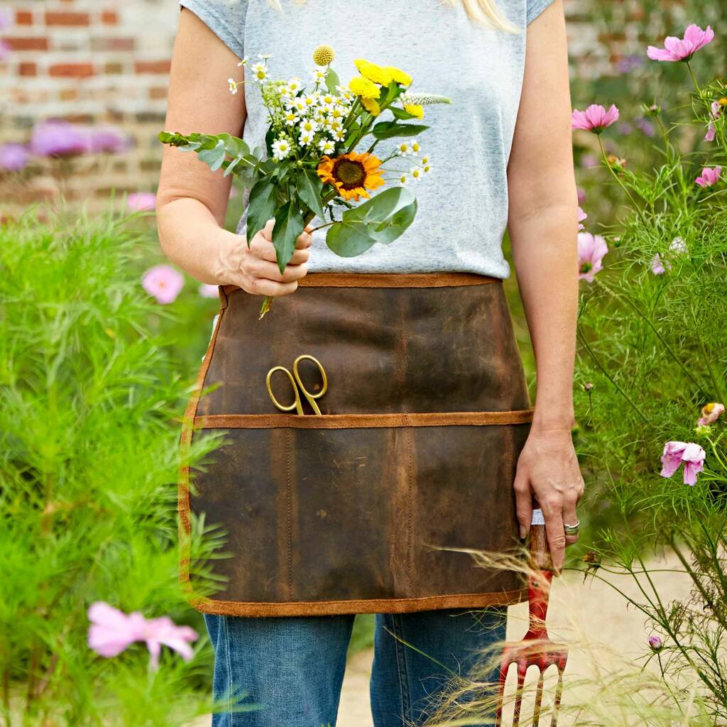 Personalised Buffalo Leather Gardening Or Tool Belt By Paper High ...