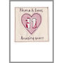 Personalised Wedding Anniversary Heart Card, thumbnail 6 of 12