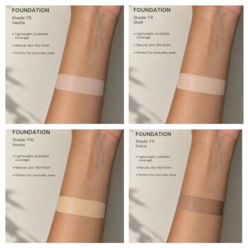 Vegan Liquid Foundation 13 Shades, 7 of 9