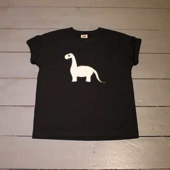 Dinosaur Glow In The Dark T Shirt, 4 of 8
