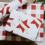 Personalised Christmas Star Wrapping Paper, thumbnail 2 of 3