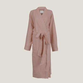 Organic Cotton Waffle Robe, 6 of 6