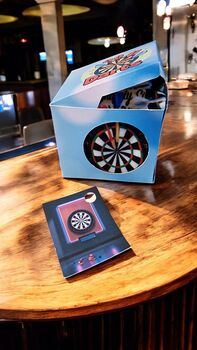 Dartboard Socks Gift Set – Handcrafted Box Gift And Tag, 9 of 10