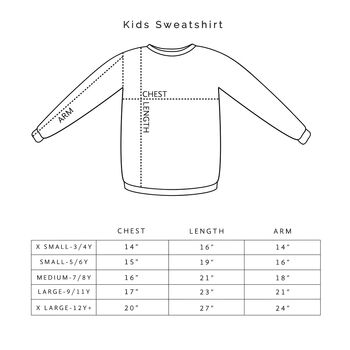 Neon Rainbow Reindeers Kids Christmas Sweatshirt Jumper, 5 of 7