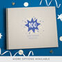 Personalised 100th Birthday Spiral Bound Book, thumbnail 1 of 10
