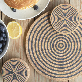 Cork Placemats And Coasters | Orbit, 4 of 9