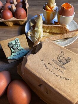 Personalised Egg Box Stamp, 8 of 8