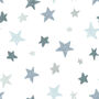 Grey And Blue Star Lampshade, thumbnail 5 of 5