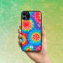 Tie Dye iPhone Case Personalised 12 13 14 15 Se, thumbnail 5 of 6