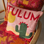 Tulum Needlepoint Pillow, thumbnail 1 of 5