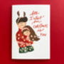 Christmas Card For Boyfriend Girlfriend Husband Wife, thumbnail 2 of 8