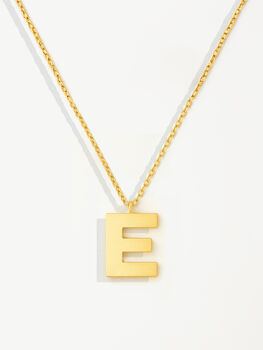 Women's Initial Necklace In 18k Gold, Christmas Jewellery Gift, 6 of 12