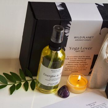 Yoga Lover Gift Set – Natural Aromatherapy Wellbeing Gift For Mindfulness And Self Care, 3 of 8