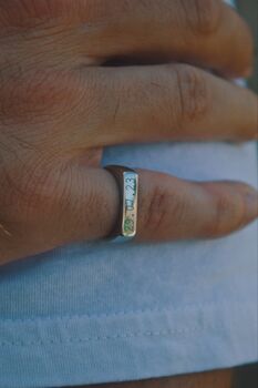 Personalised Signet Ring, 8 of 10