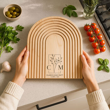 Personalised Maple Charcuterie Board, 2 of 8