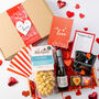 'With Love' Popcorn, Chocolate And Prosecco Hamper, thumbnail 1 of 3
