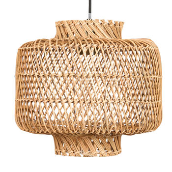 Boxed Diamond Woven Pendant Shade, 2 of 5
