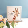 Giraffe Father's Day Card, thumbnail 2 of 4