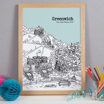 Personalised Greenwich Print, 8 of 10
