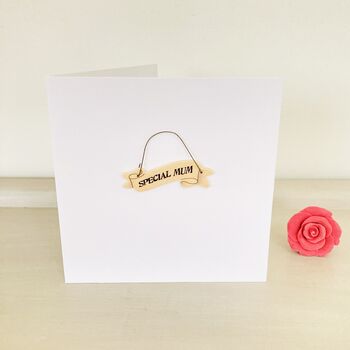 Special Mum Handmade Card, 3 of 3