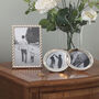 Silver Plated Rope Twist Photo Frame, thumbnail 3 of 4