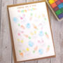 Personalised Finger Print Easter Cards And Ink Pad, thumbnail 2 of 2