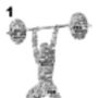 Weightlifter Personalised Print, thumbnail 2 of 4