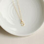 Solid 9ct Gold Initial Necklace, thumbnail 1 of 5