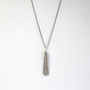 Sterling Silver Crystal Double Necklace, thumbnail 4 of 5